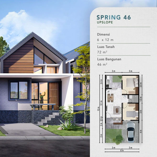 sentul city parkville tipe spring 46