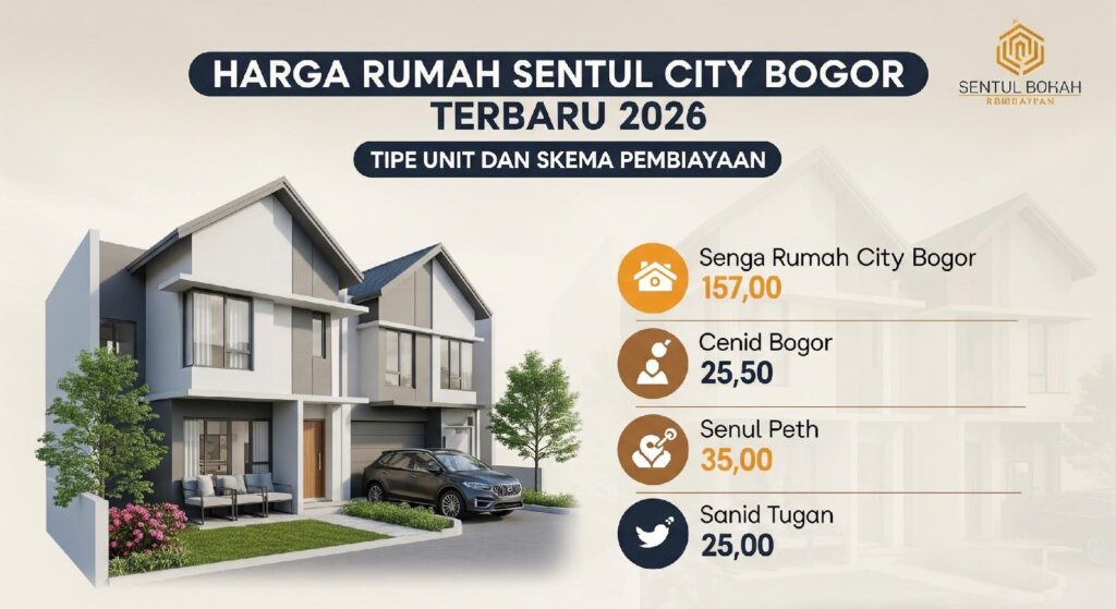 Harga Rumah Sentul City Bogor Terbaru 2026 Tipe Unit dan Skema Pembiayaan