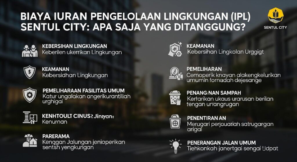 Biaya Iuran Pengelolaan Lingkungan (IPL) Sentul City: Apa Saja yang Ditanggung?