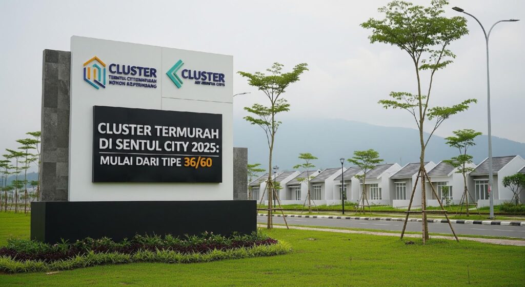 Cluster Termurah di Sentul City 2026: Mulai dari Tipe 36/60