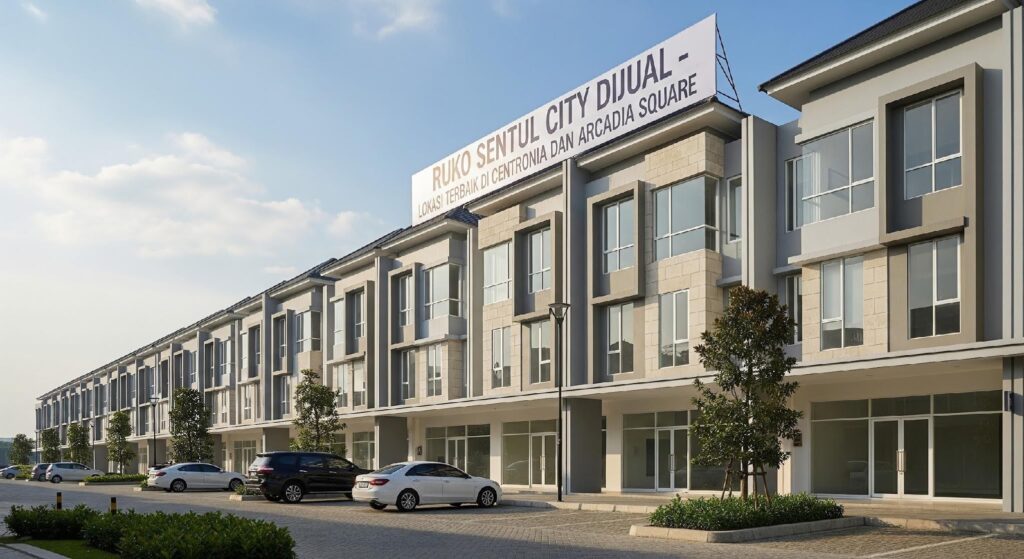 Ruko Sentul City Dijual – Lokasi Terbaik di Centronia dan Arcadia Square